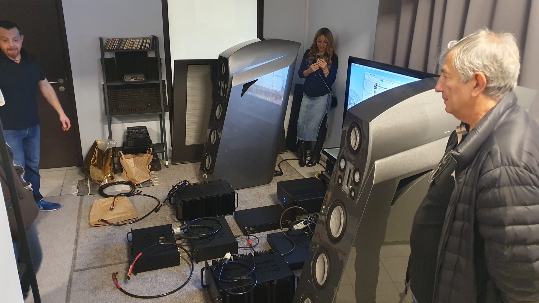 project ena high end loudspeakers anemos noema lamm amplifiers visits